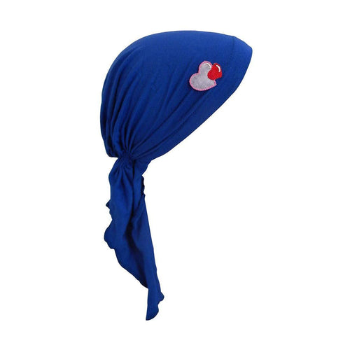 Hearts Childs Pretied Headscarf