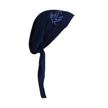 Load image into Gallery viewer, Pretied Head Scarf Modesty Chemo Cap with Large Anchor