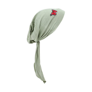 Pre Tied Chemo Head Scarf Bandana Headwear - Red Butterfly