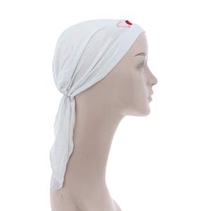 Hearts Childs Pretied Headscarf