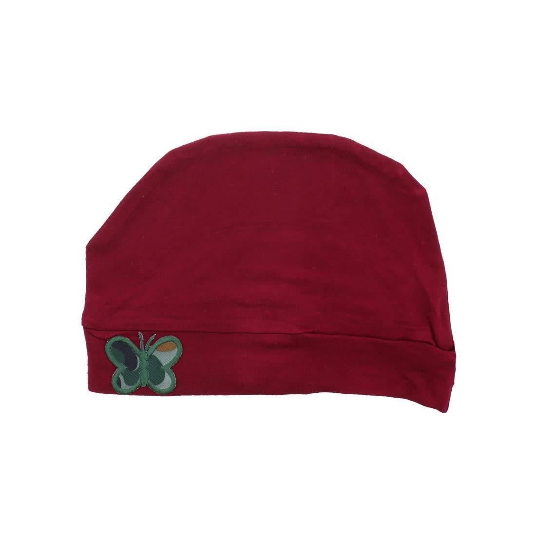 Soft Chemo Cap Cancer Beanie with Green Camo Butterfly