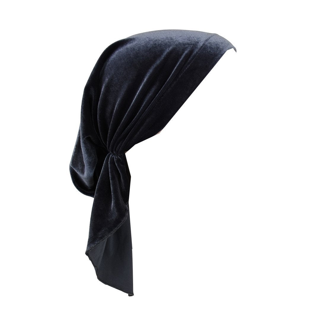 Velvet Pre Tied Chemo Cap for Women Soft Cancer Scarf