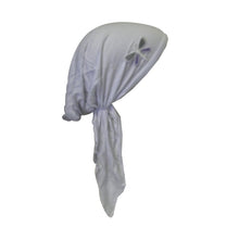 Load image into Gallery viewer, Pretied Head Scarf with Dragonfly Applique Chemo Cap Modesty