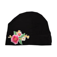 Load image into Gallery viewer, Landana Headscarves Ladies Chemo Cap Soft Sleep Turban Pink Bouquet