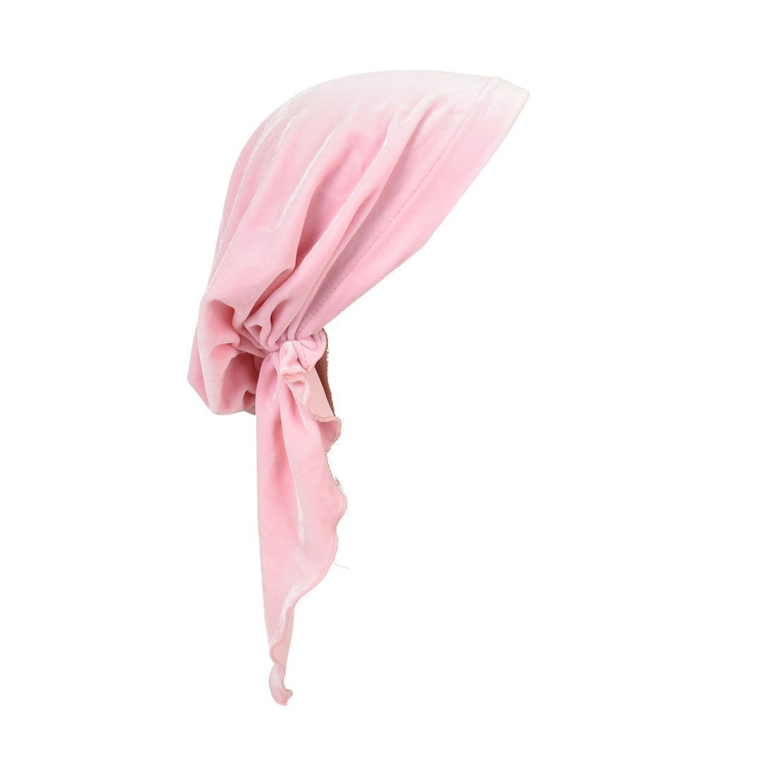 Velvet Pre Tied Chemo Cap for Women Soft Cancer Scarf