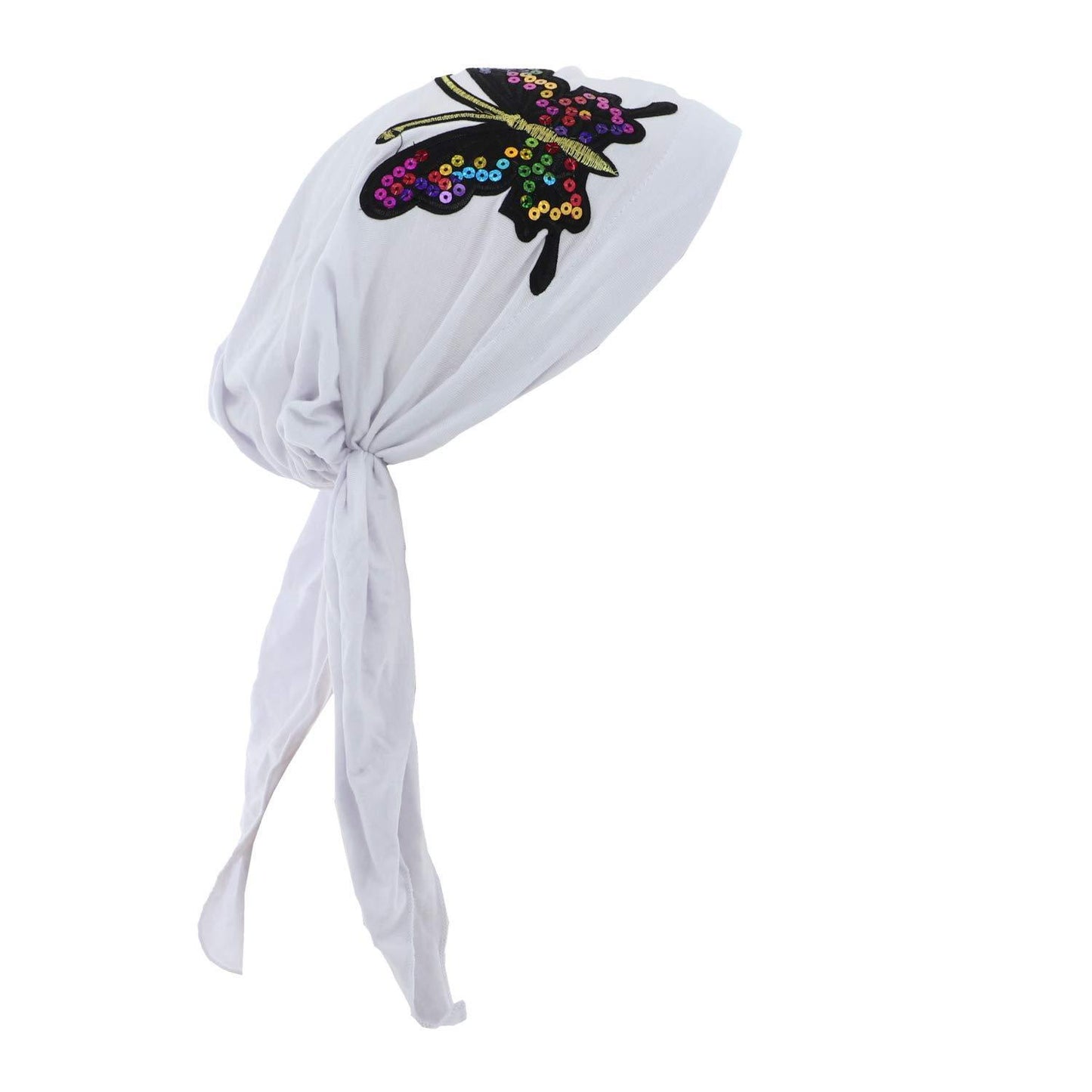 Pretied with Large Sequin Butterfly