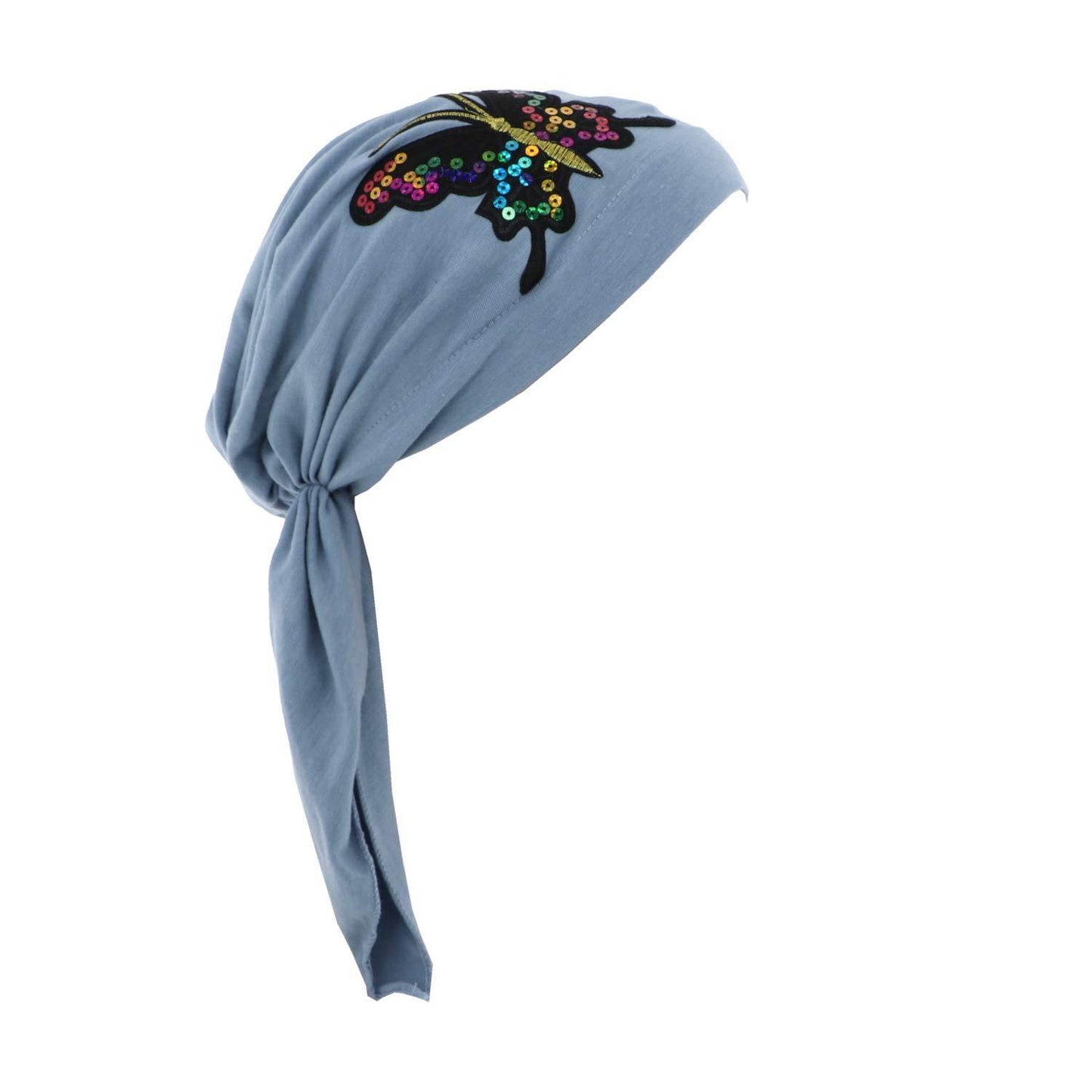 Pretied with Large Sequin Butterfly