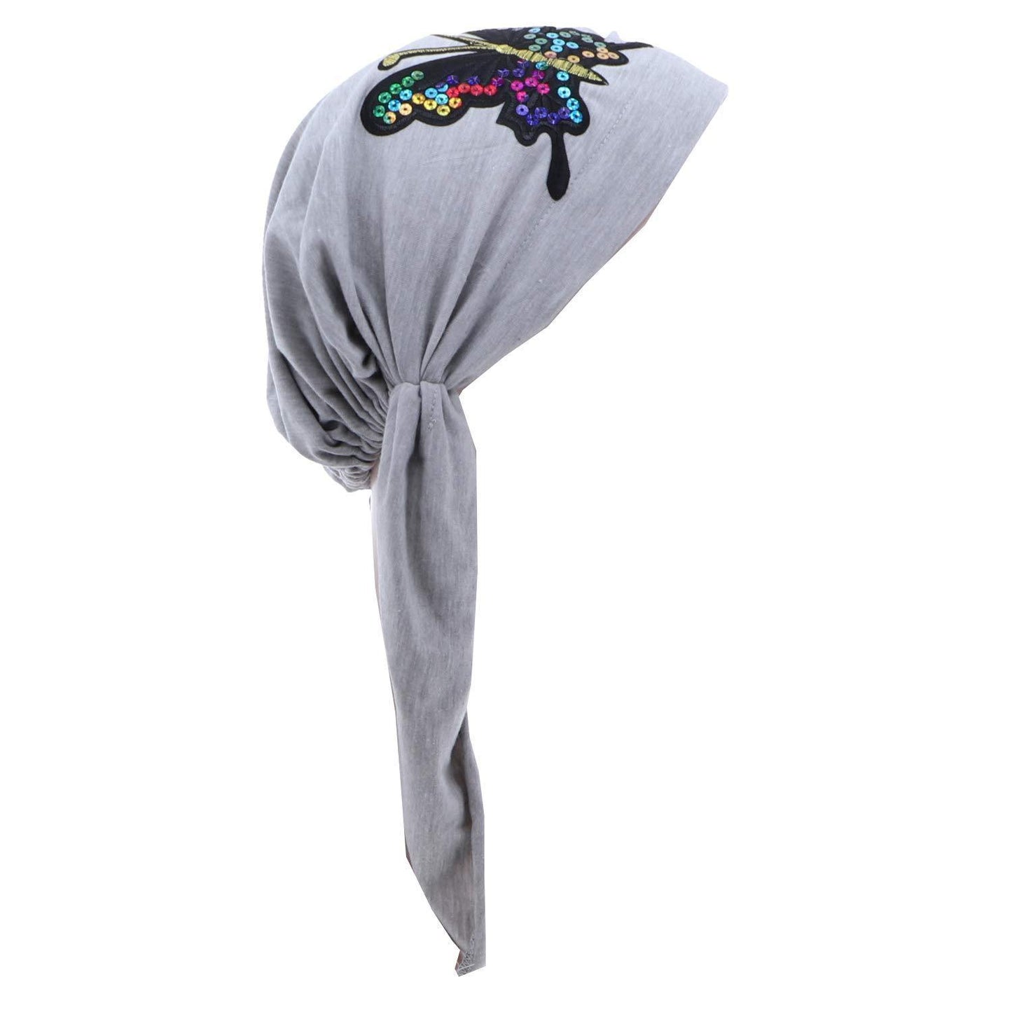 Pretied with Large Sequin Butterfly