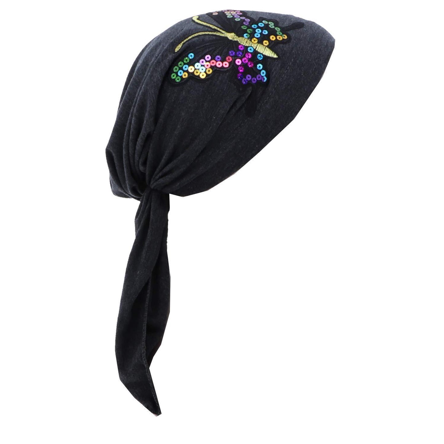 Pretied with Large Sequin Butterfly