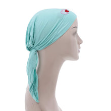 Load image into Gallery viewer, Hearts Childs Pretied Headscarf