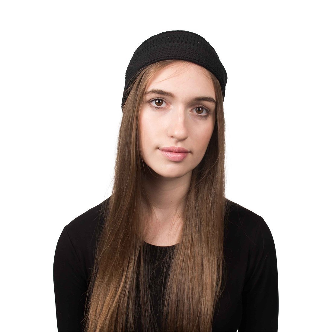 Landana Headscarves Cotton Kufi Hat with Folded Edge