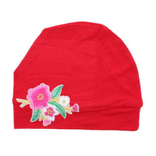 Load image into Gallery viewer, Landana Headscarves Ladies Chemo Cap Soft Sleep Turban Pink Bouquet