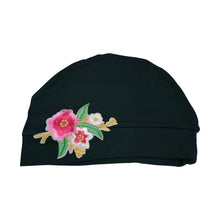 Load image into Gallery viewer, Landana Headscarves Ladies Chemo Cap Soft Sleep Turban Pink Bouquet