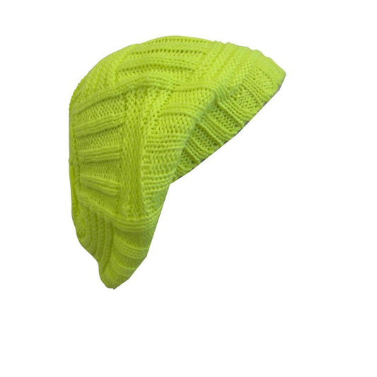 Landana Headscarves Neon Beret Knit Berets Tam