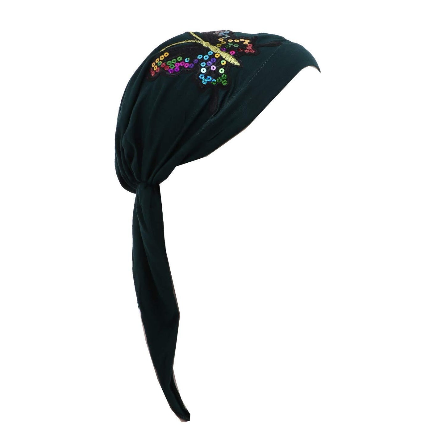 Pretied with Large Sequin Butterfly
