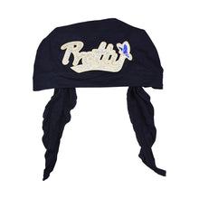 Load image into Gallery viewer, Sequin Pretty Applique on Child&#39;s Pretied Head Scarf Cancer Cap