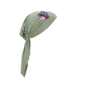 Colorful Sequin HeartChilds Pretied Headscarf