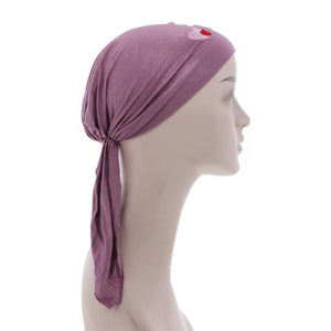 Hearts Childs Pretied Headscarf