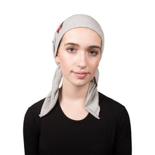 Load image into Gallery viewer, Pre Tied Chemo Head Scarf Bandana Headwear - Red Butterfly