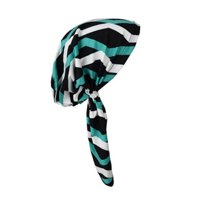 Printed Pre-Tied Headscarves Viscose Chemo Head Cover Cancer Headscarf