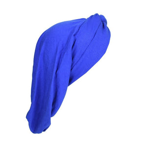 Solid Classic Snood Head Cover Chemo Modesty Headwrap