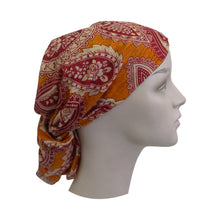 Load image into Gallery viewer, Paisley Israeli Tichel Head Scarf Headscarves Tying Modest Headcover