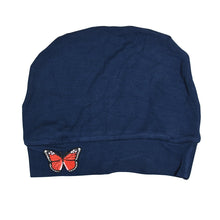 Load image into Gallery viewer, Landana Headscarves Womens Soft Chemo Cap and Sleep Turban with Red Butterfly