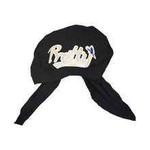 Load image into Gallery viewer, Sequin Pretty Applique on Child&#39;s Pretied Head Scarf Cancer Cap