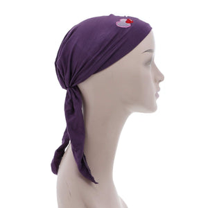 Hearts Childs Pretied Headscarf