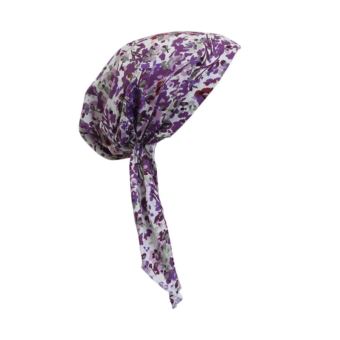 Pretied Head Scarf Cancer Chemo Cap Printed Headcover