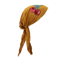 Load image into Gallery viewer, Landana Headscarves Pretied with Large Sequin Cherries