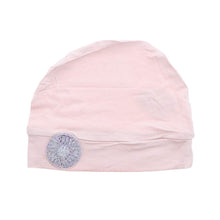 Load image into Gallery viewer, Landana Headscarves Chemo Beanie Sleep Cap Ultra Soft with Lavender Bling