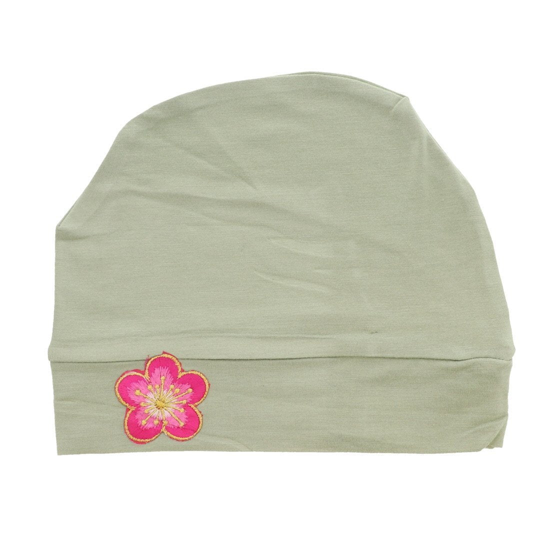 Landana Headscarves Chemo Beanie Sleep Cap with Pink and Gold Flower