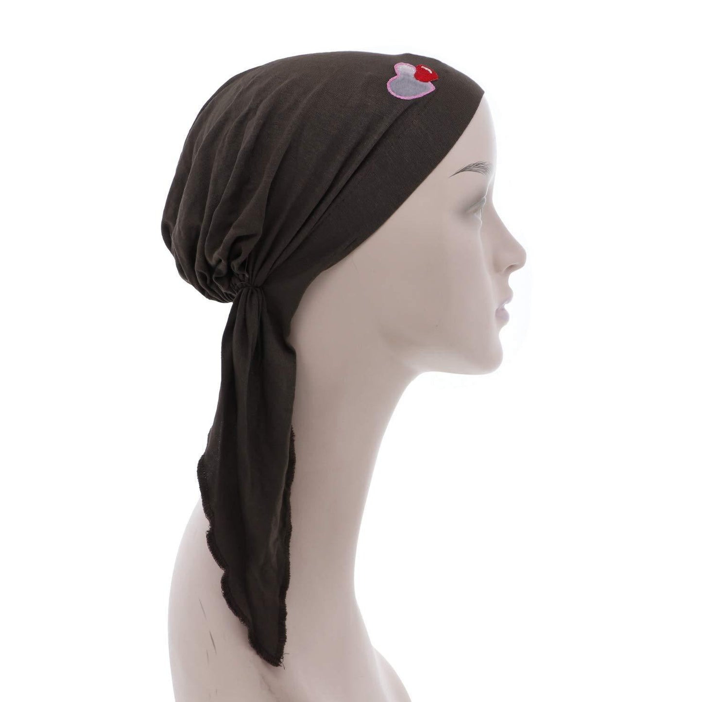 Hearts Childs Pretied Headscarf