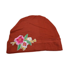 Load image into Gallery viewer, Landana Headscarves Ladies Chemo Cap Soft Sleep Turban Pink Bouquet