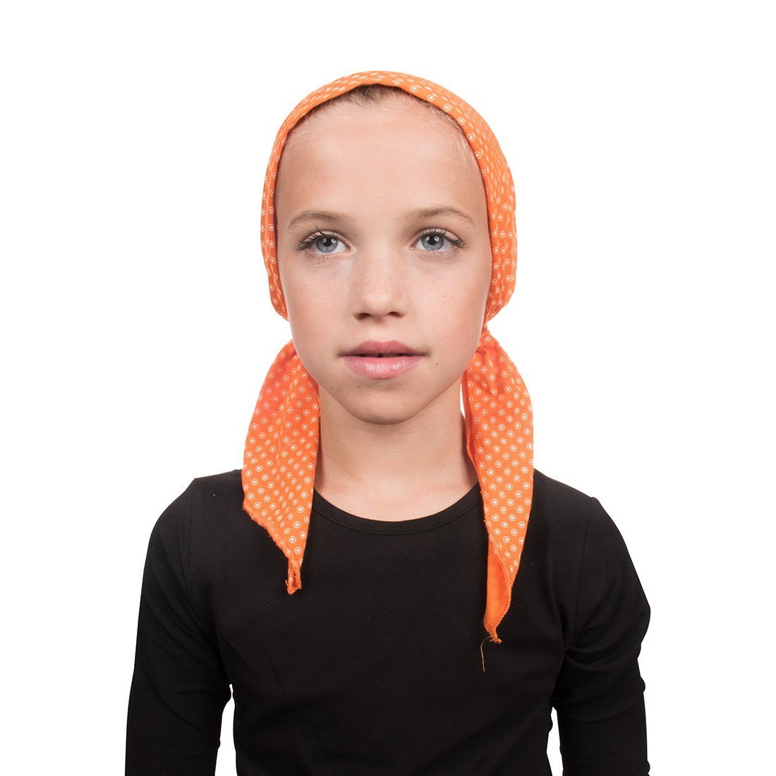 Kids Pretied Head Scarf Cancer Chemo Cap Printed Headcover for Girls