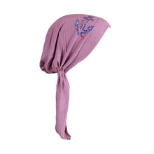 Load image into Gallery viewer, Pretied Head Scarf Modesty Chemo Cap with Large Anchor