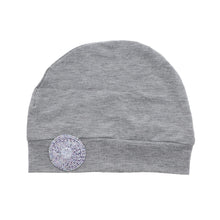 Load image into Gallery viewer, Landana Headscarves Chemo Beanie Sleep Cap Ultra Soft with Lavender Bling