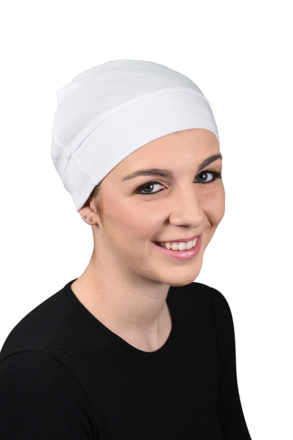 Landana Headscarves Womens Soft Sleep Cap Comfy Cancer Wig Liner & Hair Loss Cap