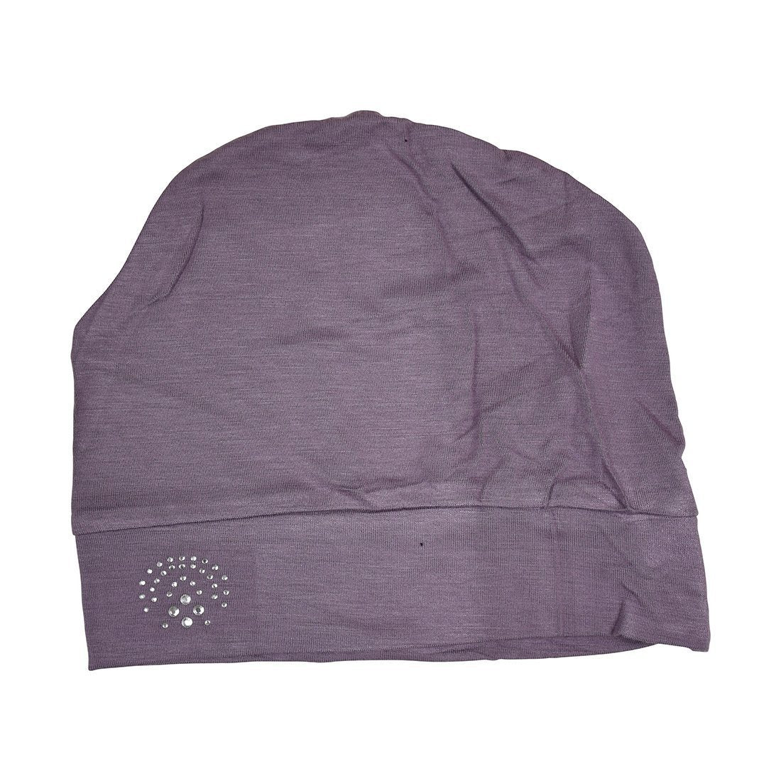 Landana Headscarves Chemo Sleep Cap Chemo Beanie with Oval Studs Cancer Hat