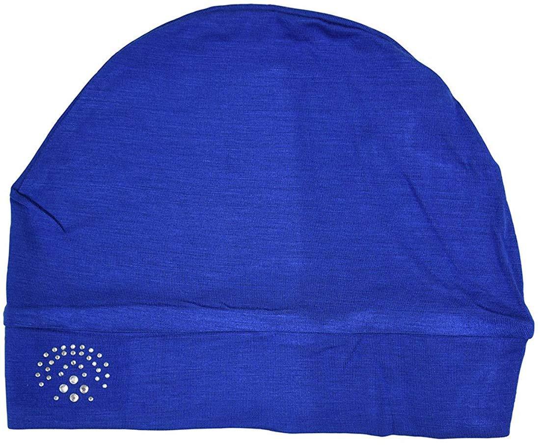 Landana Headscarves Chemo Sleep Cap Chemo Beanie with Oval Studs Cancer Hat