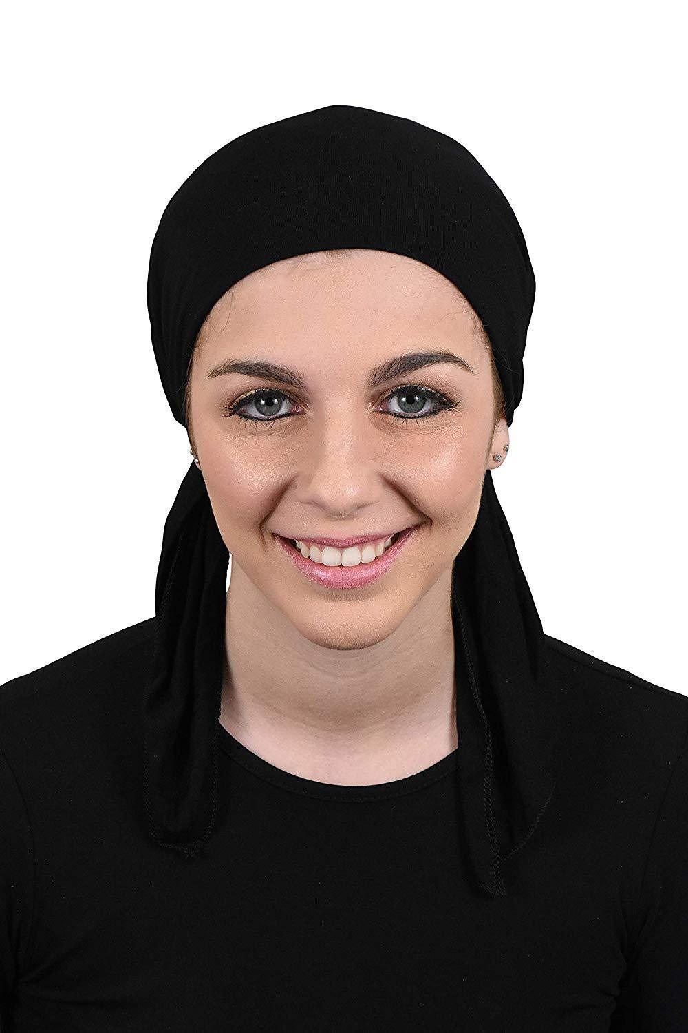 Womens Pre Tied Bandana Chemo Cap Soft Cancer Scarf Hair Cover