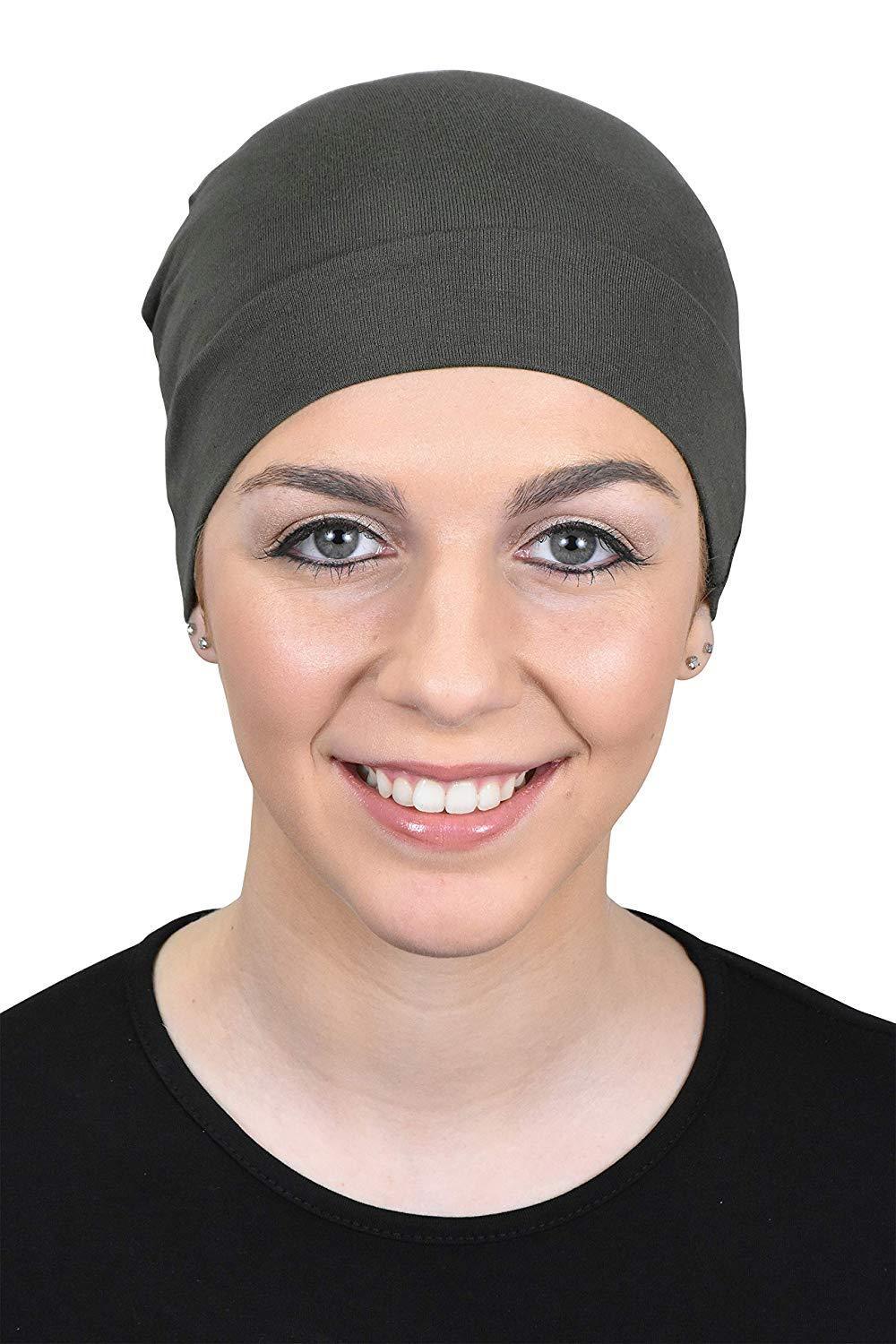 Landana Headscarves Womens Soft Sleep Cap Comfy Cancer Wig Liner & Hair Loss Cap