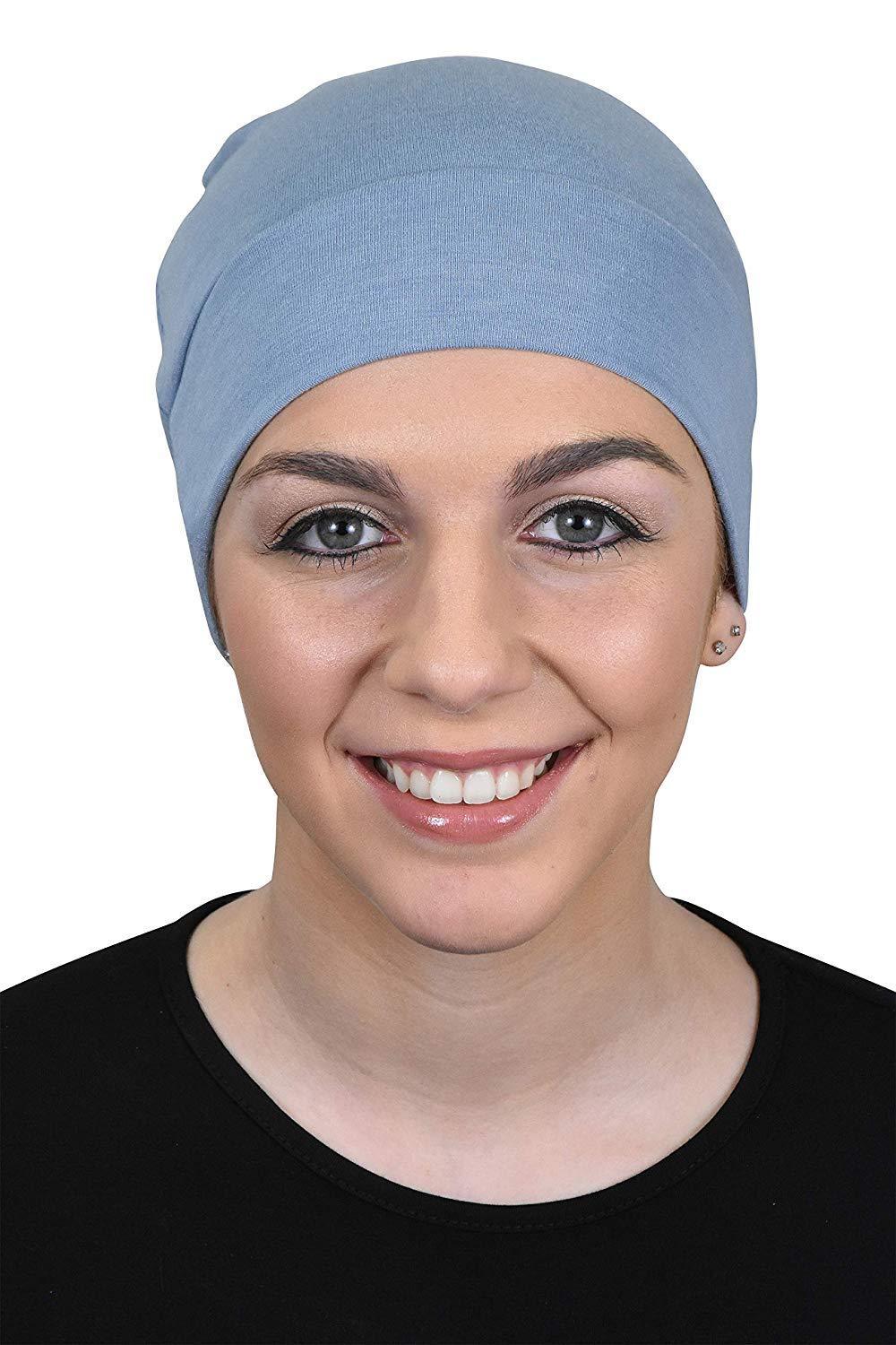 Landana Headscarves Womens Soft Sleep Cap Comfy Cancer Wig Liner & Hair Loss Cap