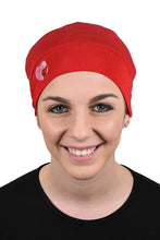 Load image into Gallery viewer, Landana Headscarves Womens Soft Sleep Cap Comfy Cancer Hat with Hearts Applique