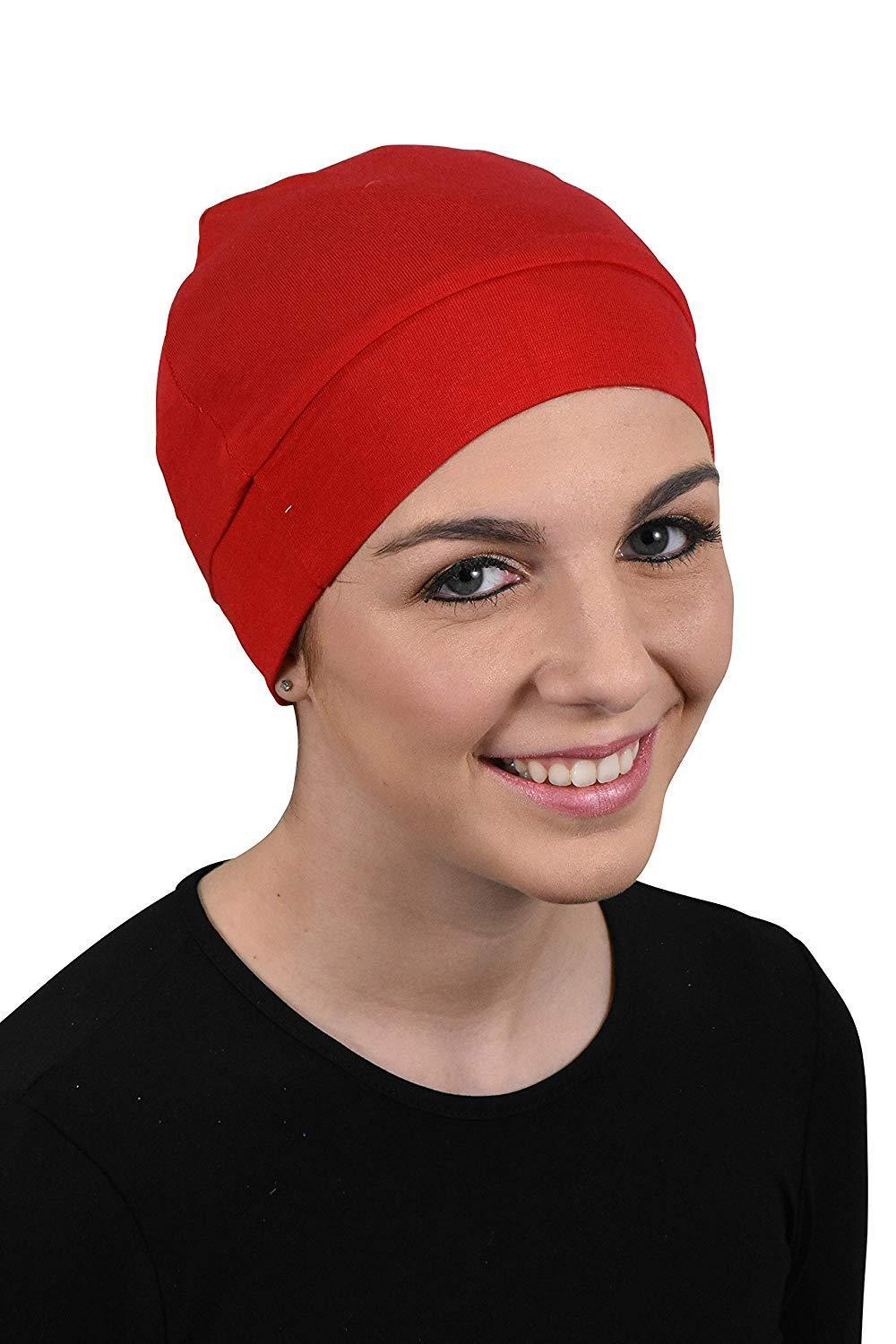 Landana Headscarves Womens Soft Sleep Cap Comfy Cancer Wig Liner & Hair Loss Cap