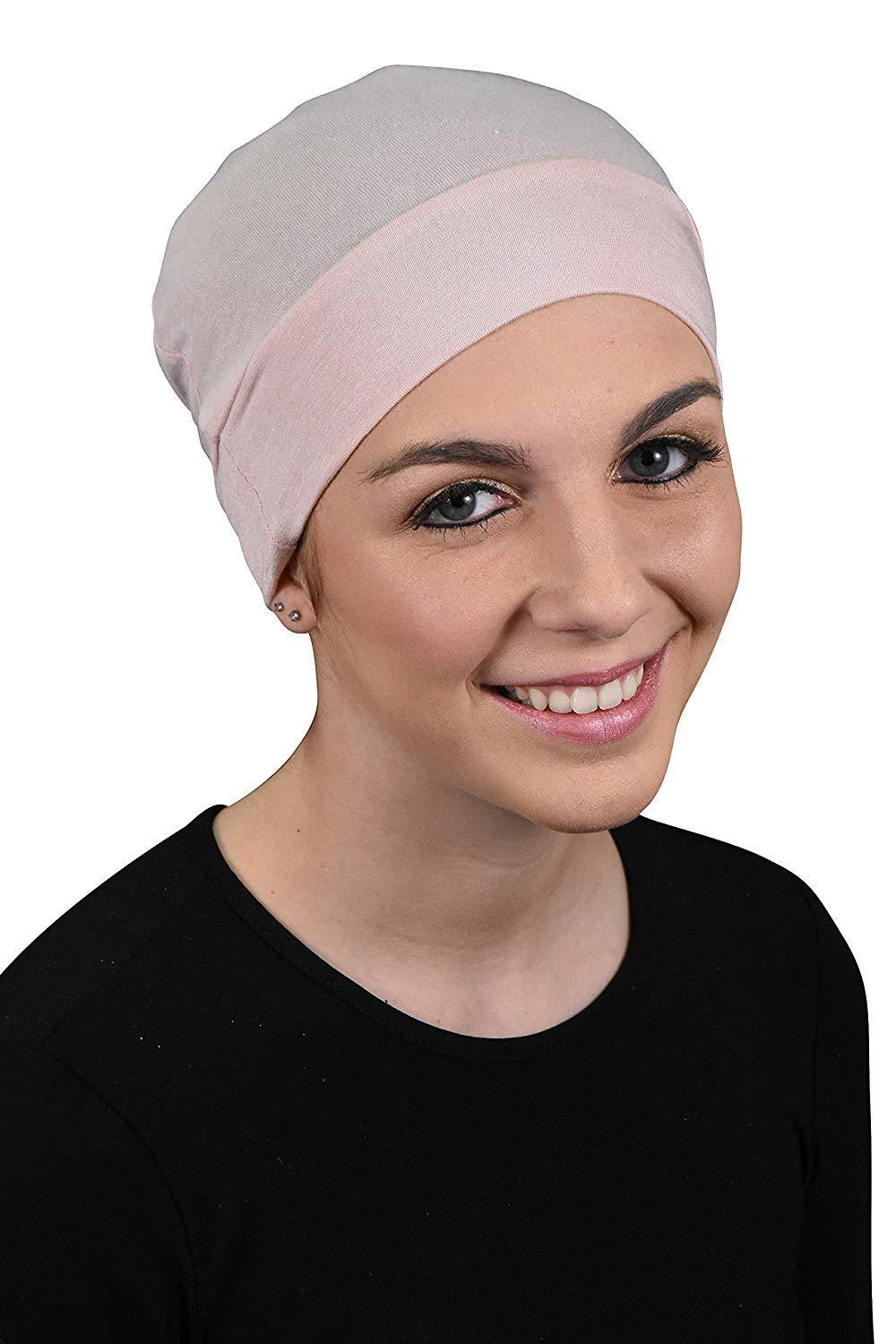 Landana Headscarves Womens Soft Sleep Cap Comfy Cancer Wig Liner & Hair Loss Cap