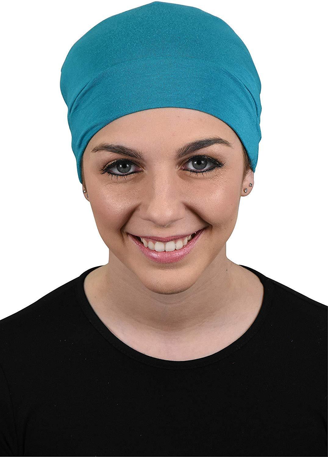 Landana Headscarves Womens Soft Sleep Cap Comfy Cancer Wig Liner & Hair Loss Cap