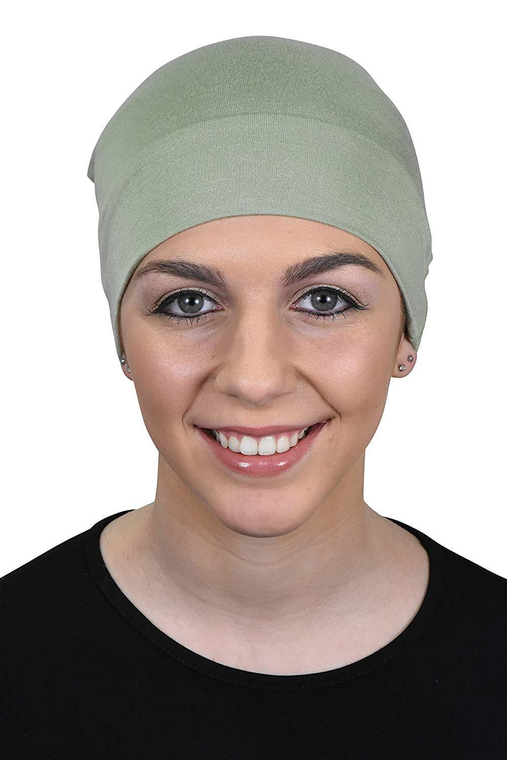 Landana Headscarves Womens Soft Sleep Cap Comfy Cancer Wig Liner & Hair Loss Cap