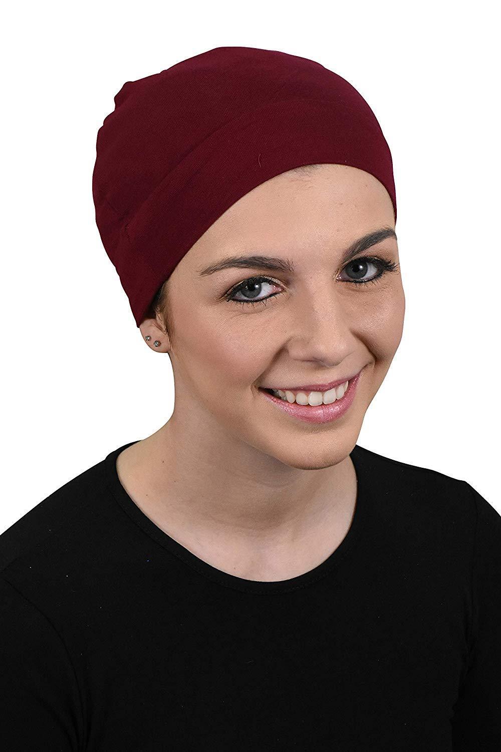 Landana Headscarves Womens Soft Sleep Cap Comfy Cancer Wig Liner & Hair Loss Cap